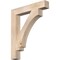 Ekena Millwork Imperial Block Smooth Bracket, Douglas Fir, 5 1/2"W x 36"D x 42"H BKT06X36X42IMP05SDF - alternate 1